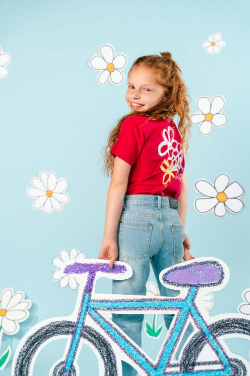 Quapi - T-shirt backprint Debby