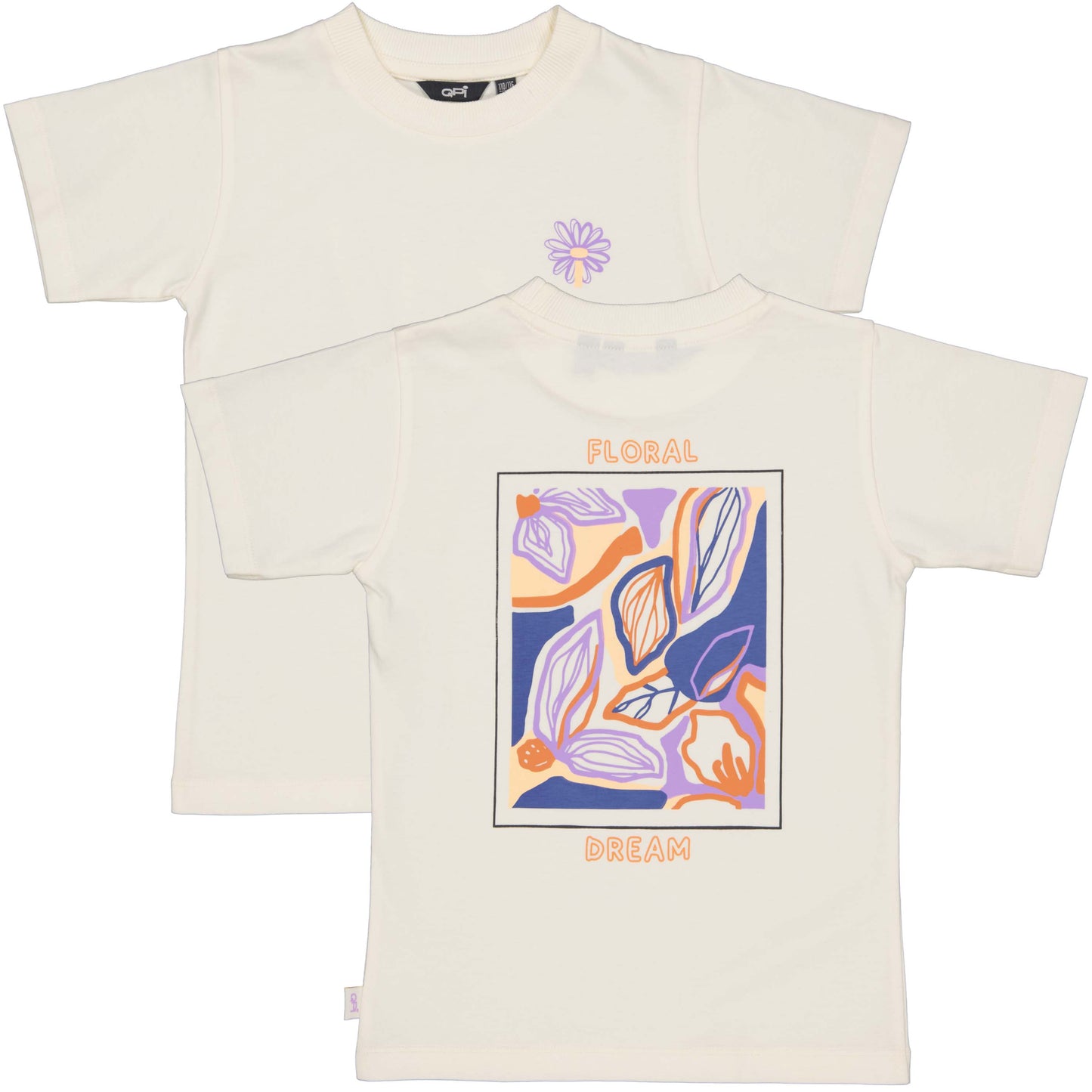 Quapi – T-Shirt mit Delilah-Rückenaufdruck