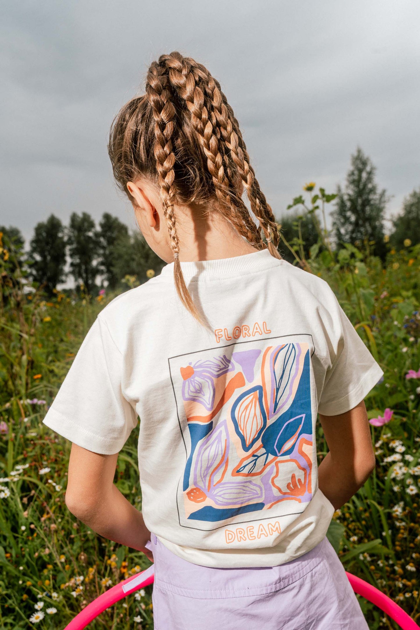 Quapi – T-Shirt mit Delilah-Rückenaufdruck