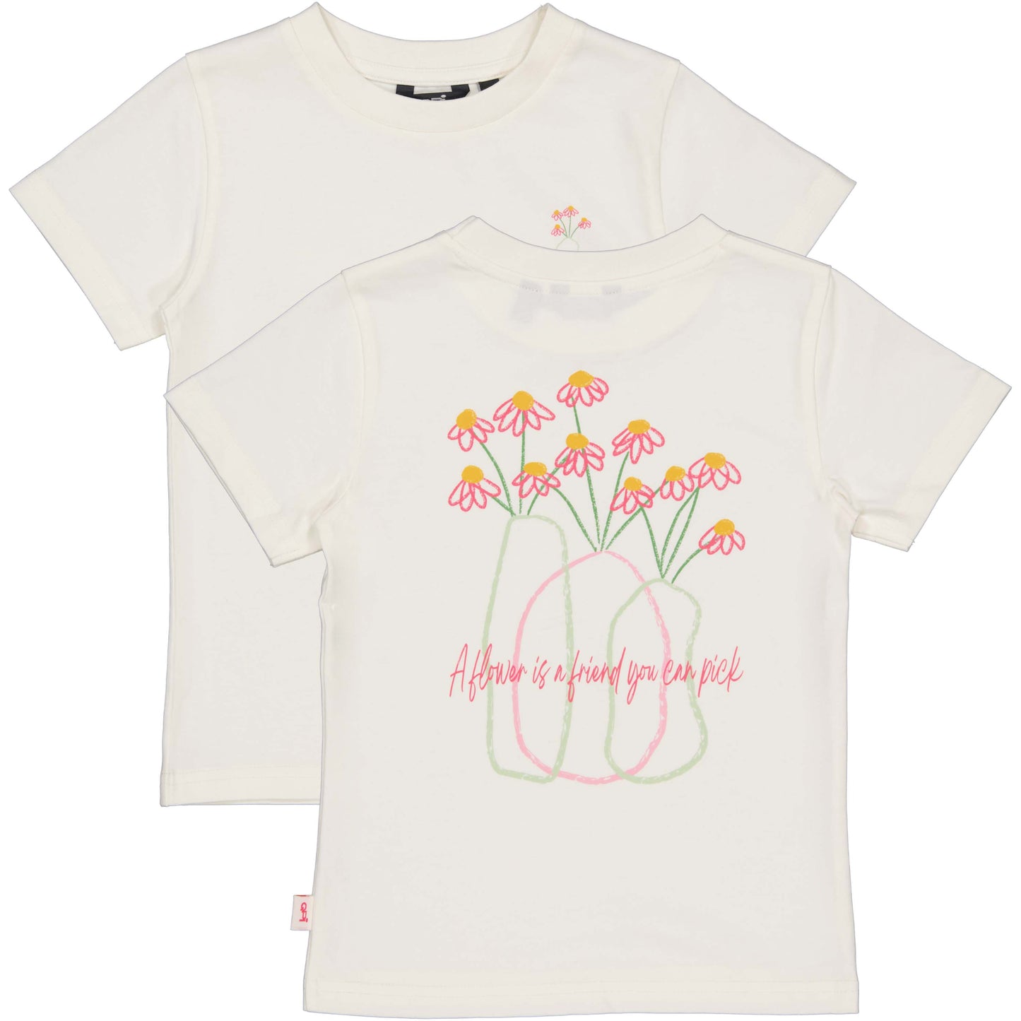 Quapi – T-Shirt mit Delicia-Rückenaufdruck
