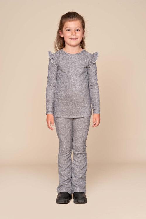 Quapi - Pantalon light grey Hiltje