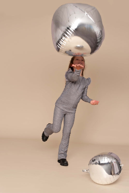 Quapi - Pantalon light grey Hiltje