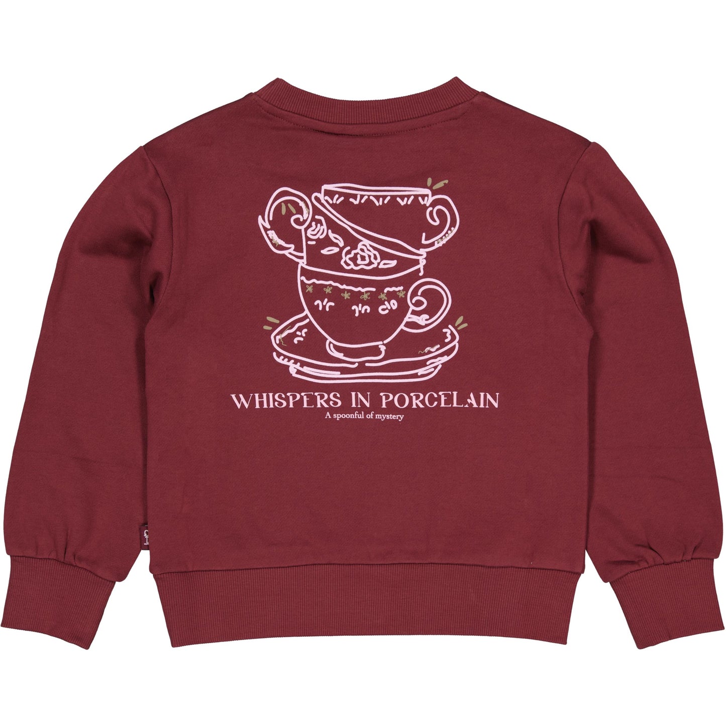 QPI - Sweat bordeaux backprint Fenna