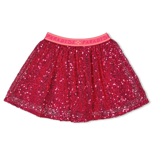 Jubel - Fuchsia Samba Shake -pailletten rok