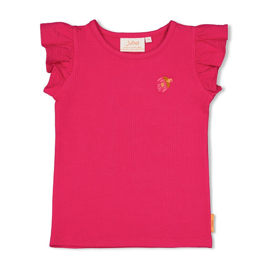 Jubel - Fuchsia Samba Shake T -shirt
