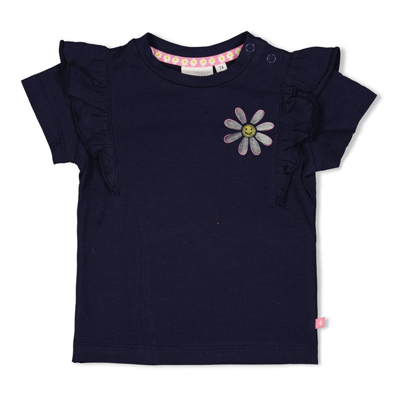Feetje - T-shirt navy Rolling into Spring