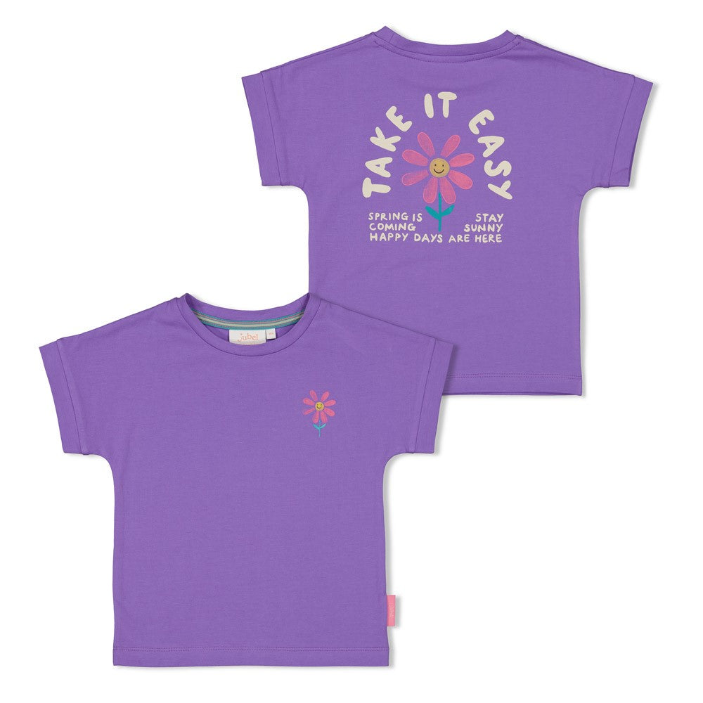 Jubel - Back print T-shirt - Rolling into Spring