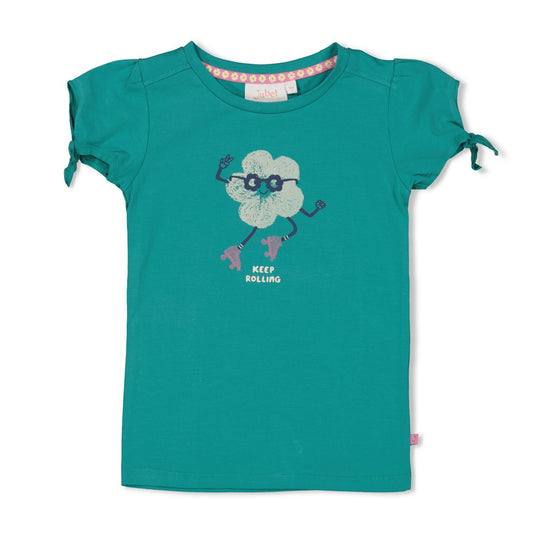 Jubel - Green Rolling into Spring T-shirt