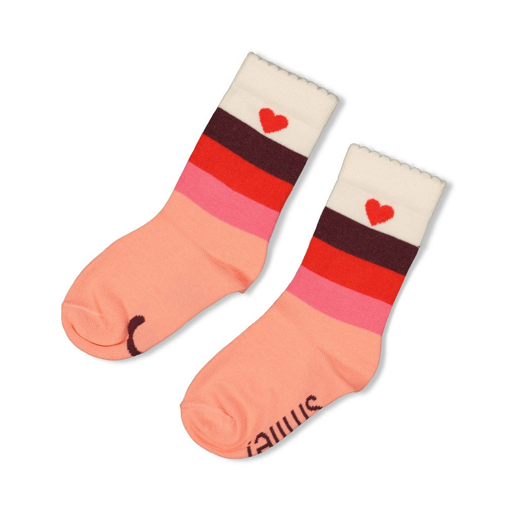 Jubel - Chaussettes saumon Salsa Sunset