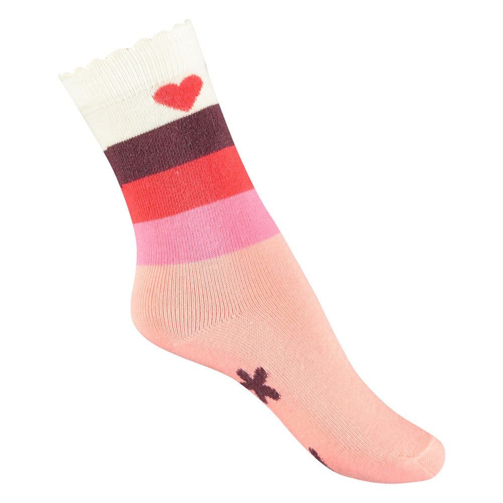 Jubel - Chaussettes saumon Salsa Sunset