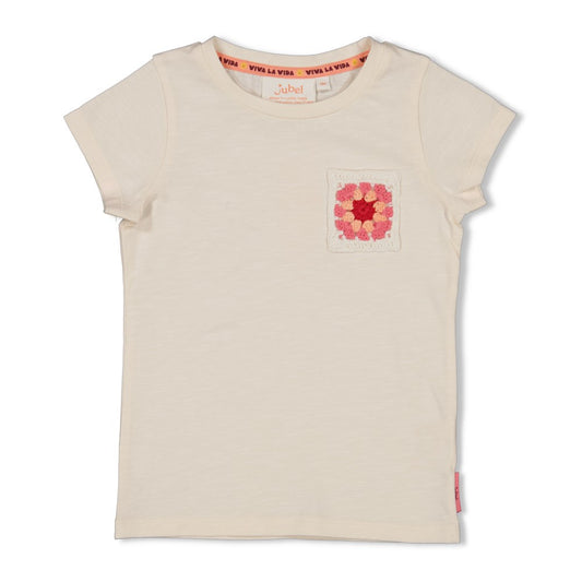 B.Nosy - T-shirt offwhite Salsa Sunset