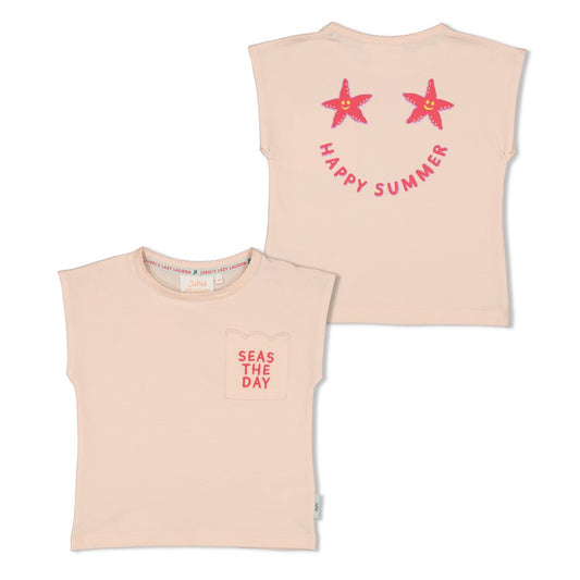 Jubel - T-shirt backprintrose clair Lazy Lagoon