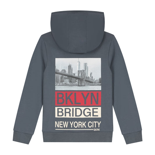 Skurk - Sweat à capuche backprint Sek