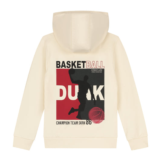 Skurk - Sweat à capuche backprint Selle
