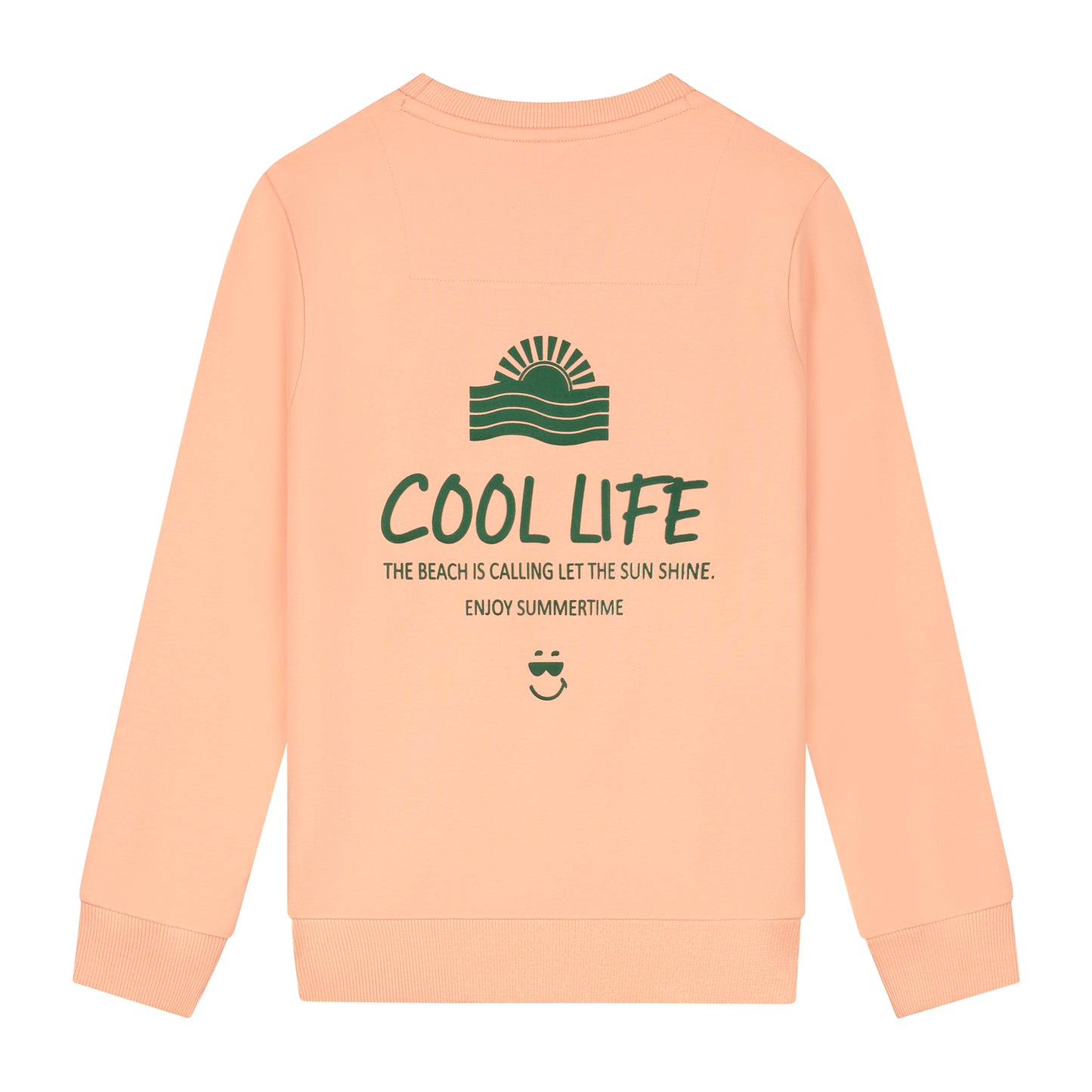 Skurk - Sweat backprint pêche Santos