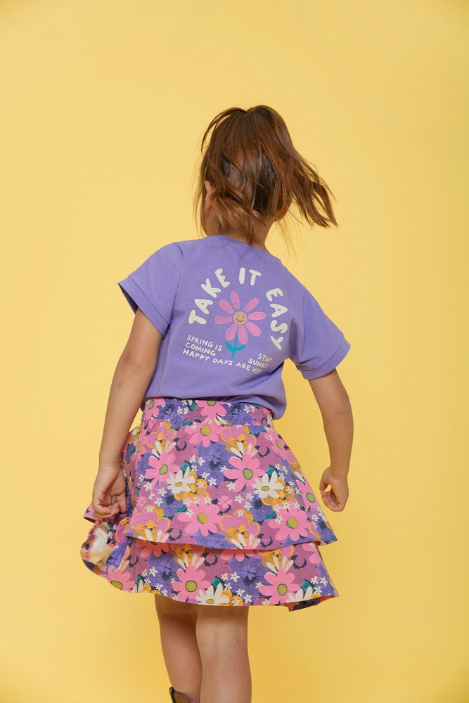 Jubel - Rolling into Spring floral skirt