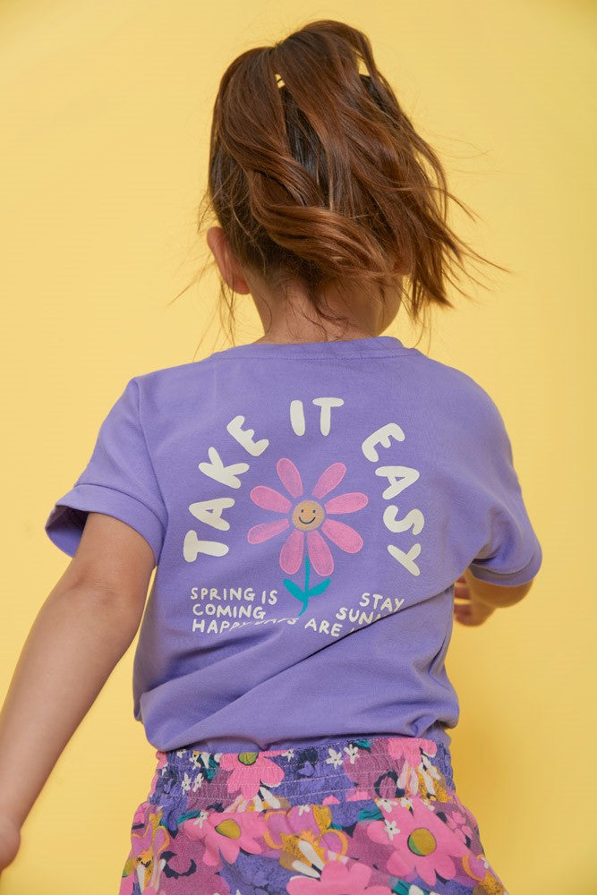 Jubel - Back print T-shirt - Rolling into Spring