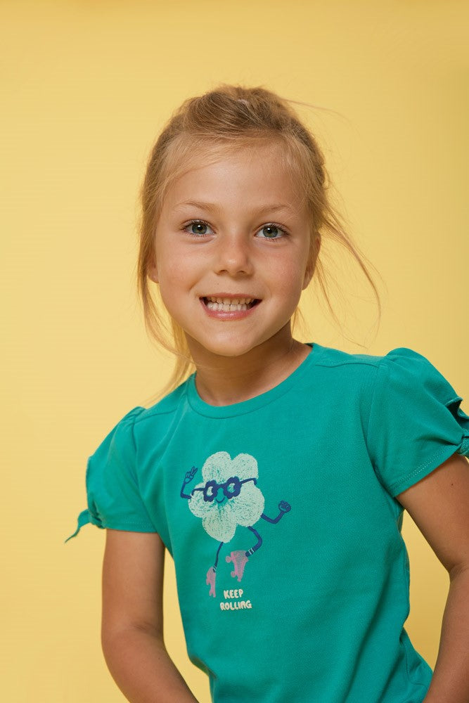 Jubel - Green Rolling into Spring T-shirt