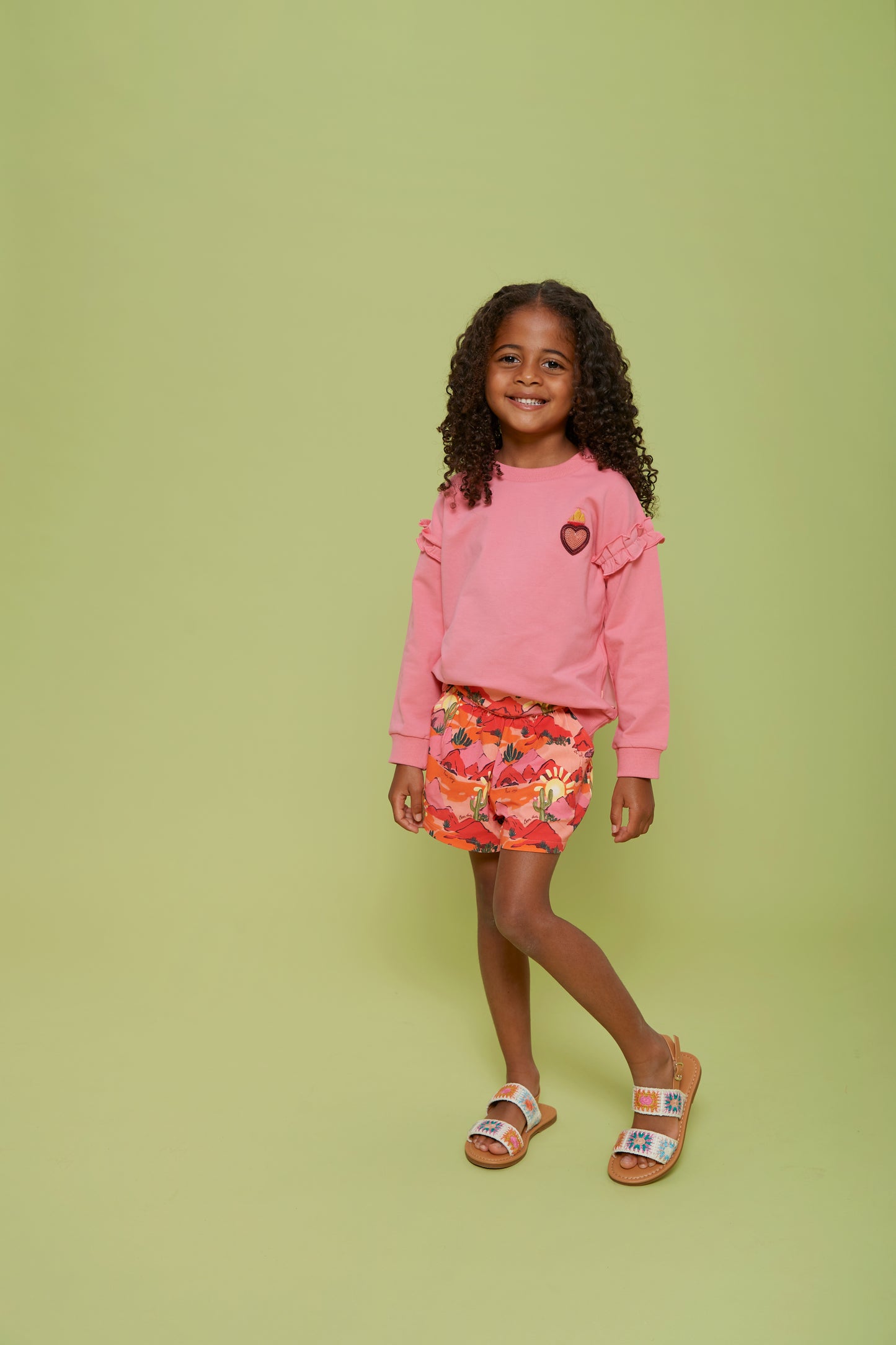 Jubel - Short à motif Salsa Sunset