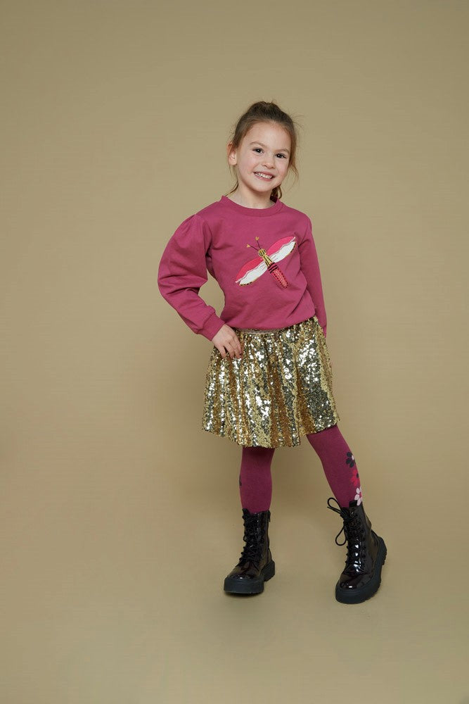 Jubel - Jupe à sequin dorée Shine Bright