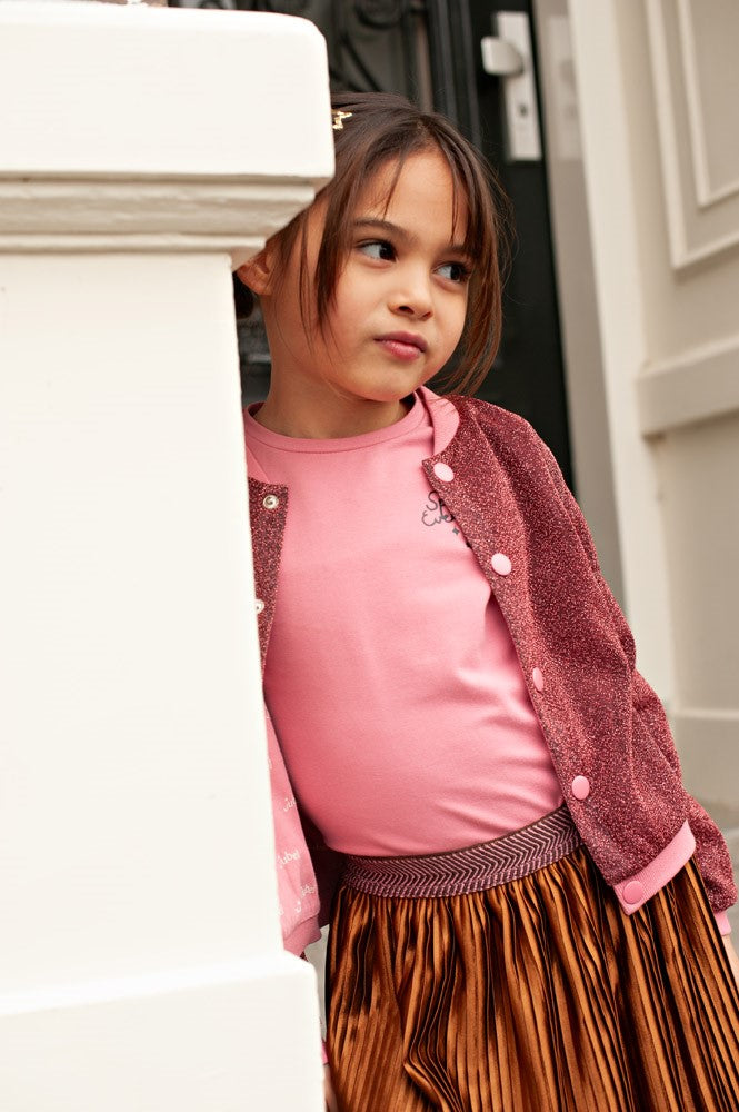 Jubel - Jupe plissée cuivre City Chic