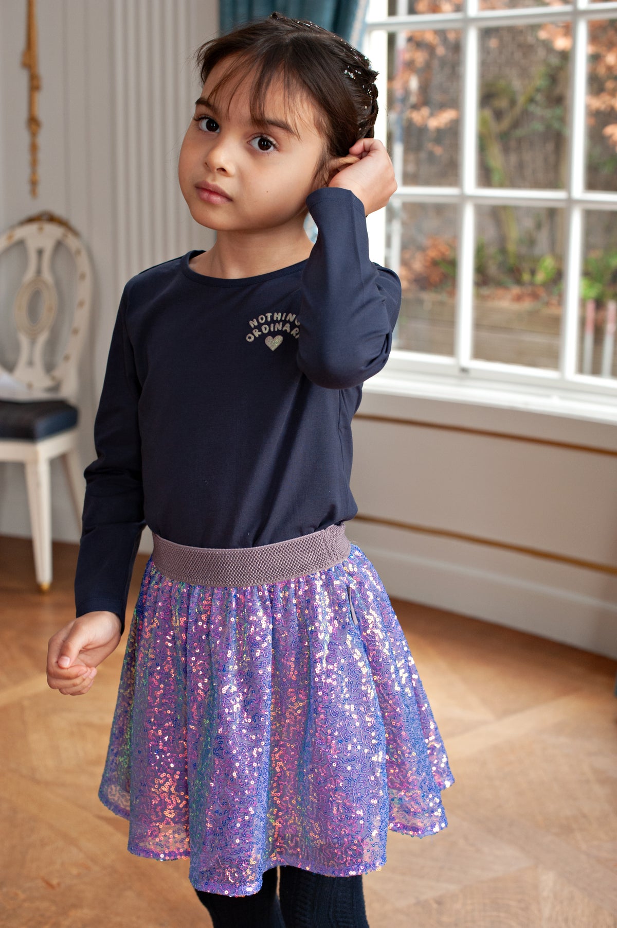 Jubel - Jupe à maillettes lila Daily Princess