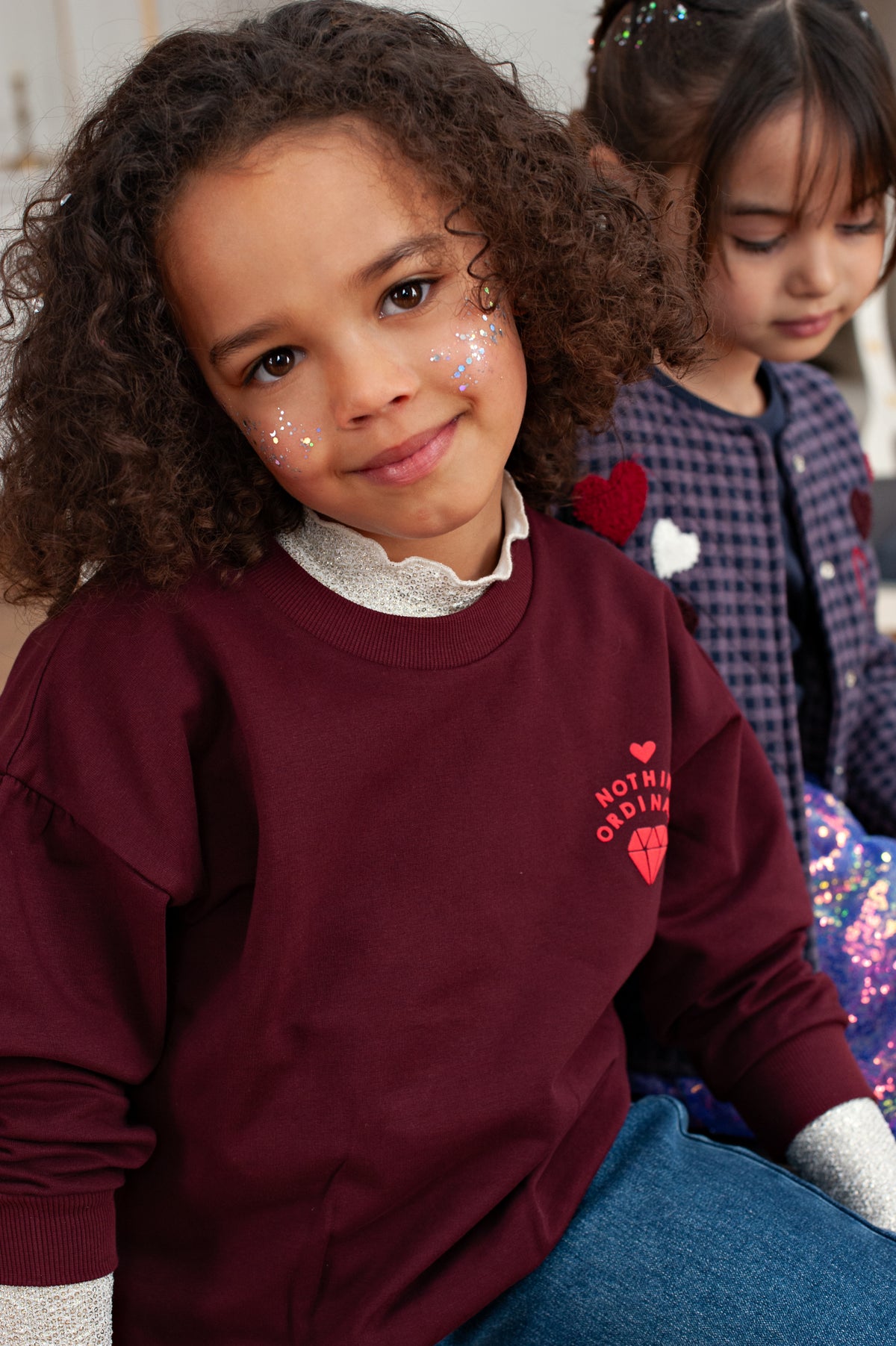 Jubel - Sweat bordeaux Daily Princess