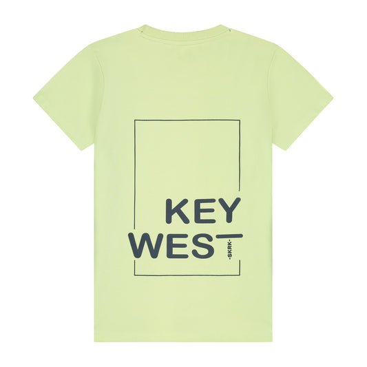 Skurk - Backprint Lime Tije T -Shirt