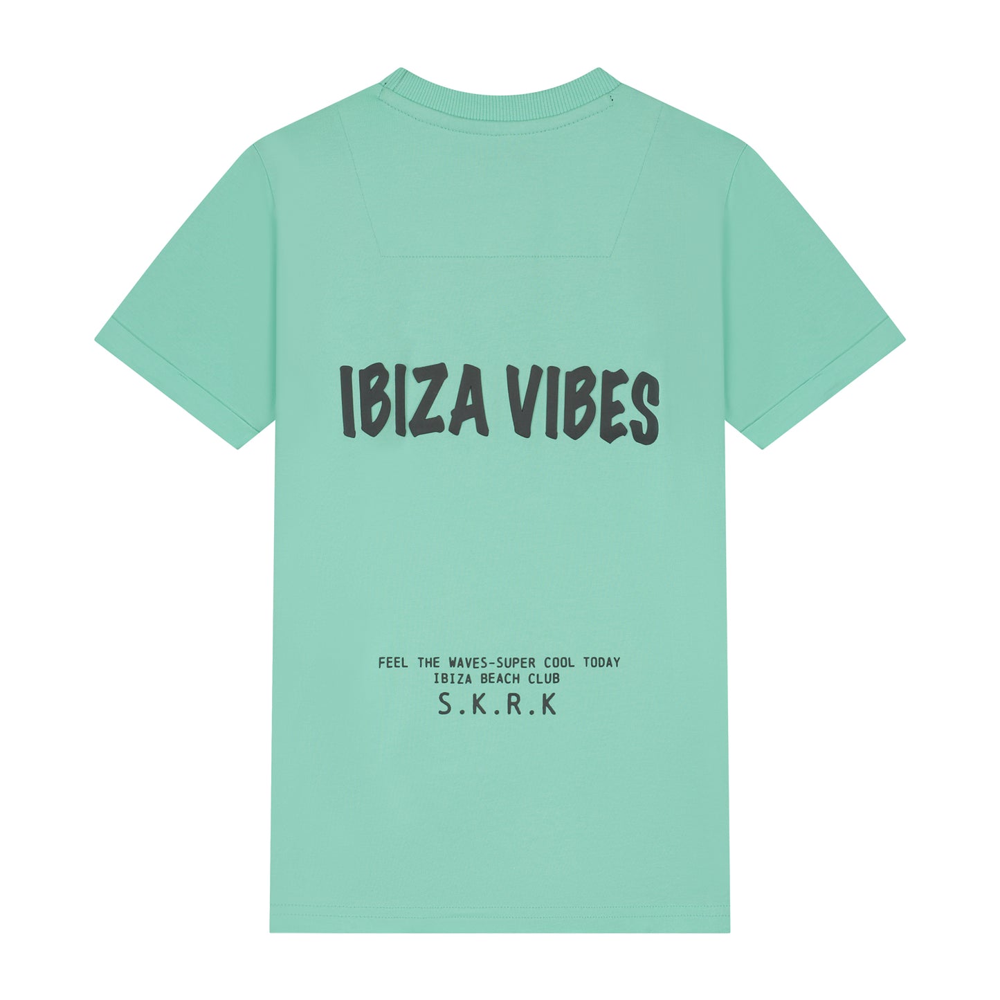 Skurk - T-shirt backprint mint Tino