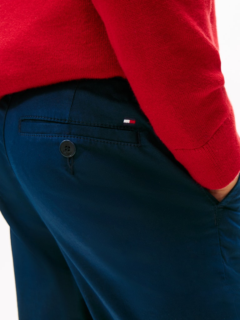 Tommy Hilfiger - Pantalon chino Dark Night Navy