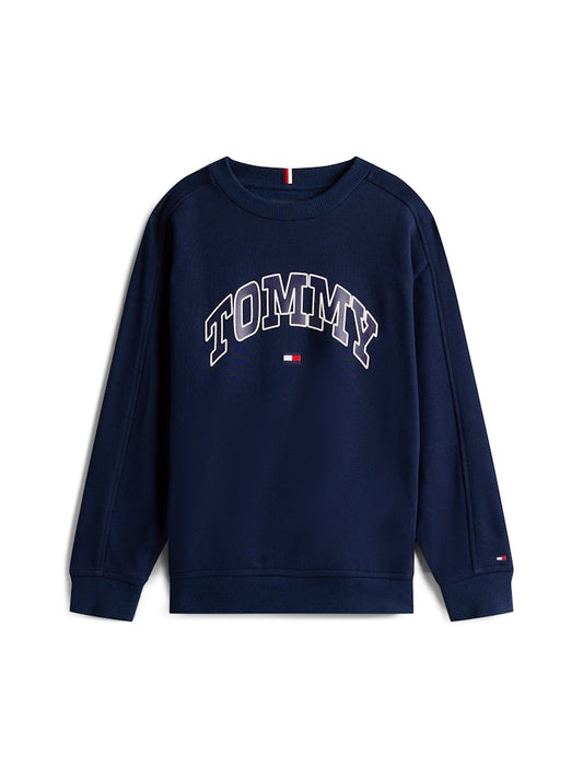 Tommy Hilfiger - Sweat Varsity raised Dark Night Navy