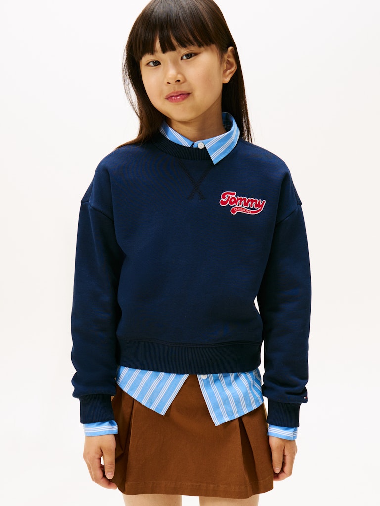 Tommy Hilfiger - Flock Navy Sweatshirt