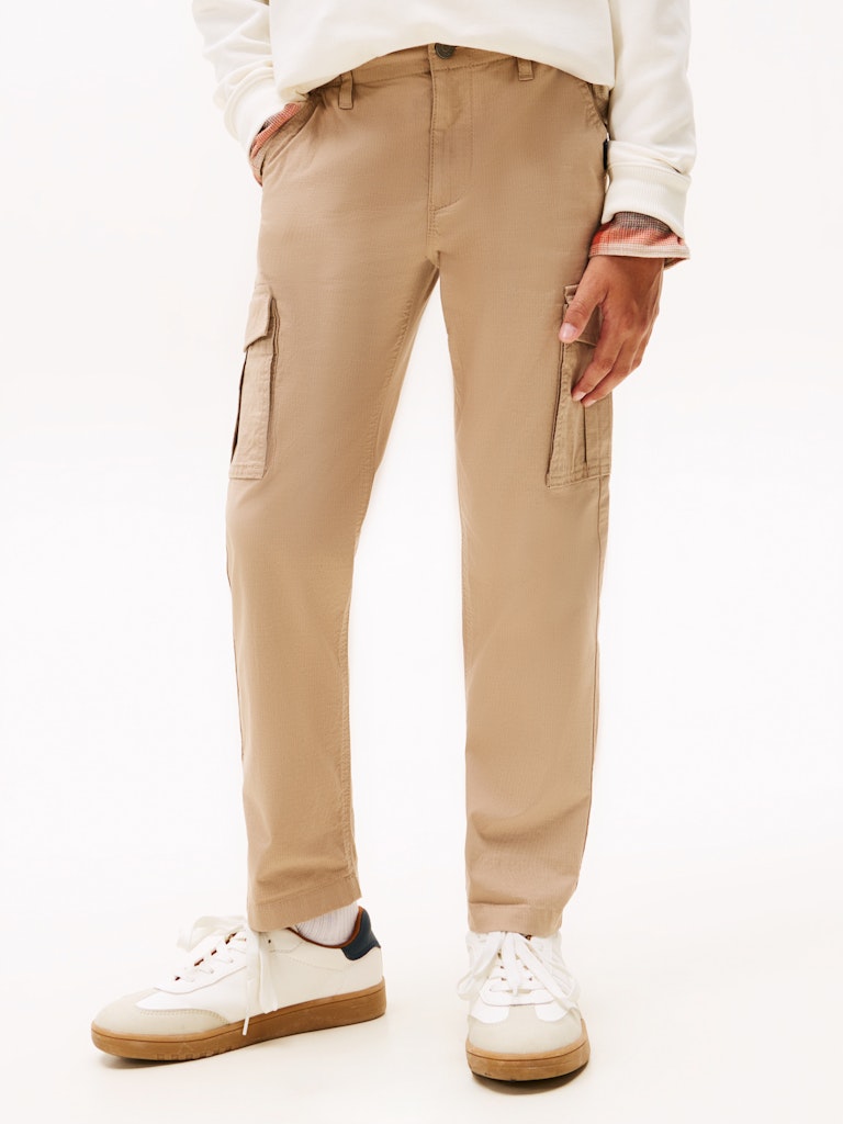 Tommy Hilfiger - Pantalon cargo Malted Milk