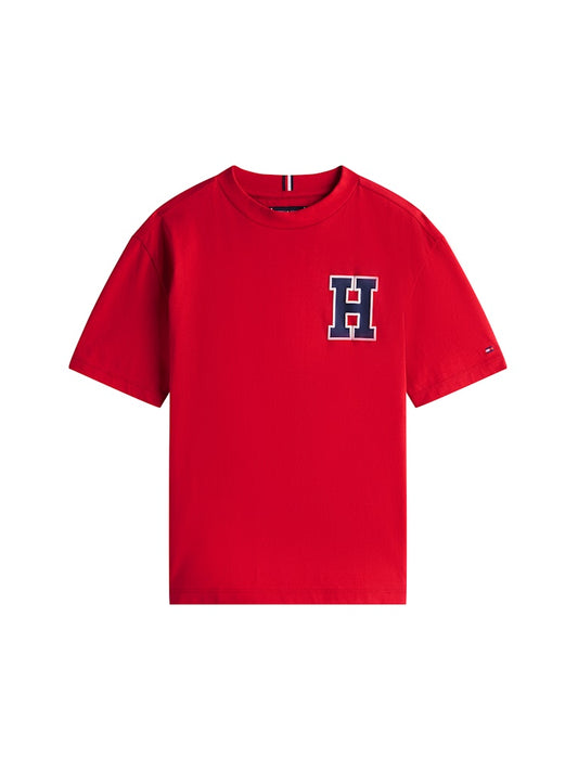 Tommy Hilfiger - T-shirt backprint Medium Red