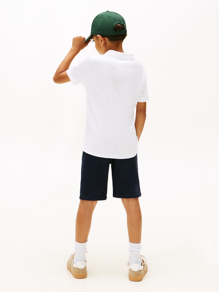 Tommy Hilfiger - Polo blanc interloc