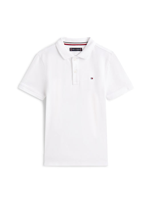 Tommy Hilfiger - Polo blanc interloc