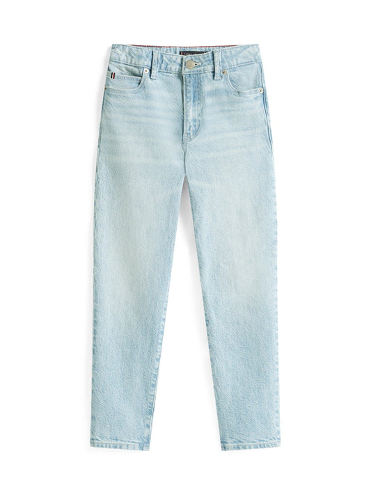 Tommy Hilfiger - Jeans straight bleachwashed denim