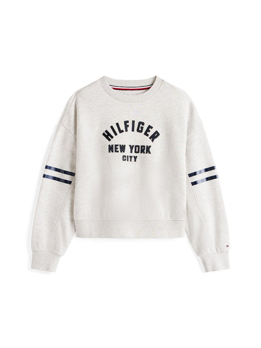 Tommy Hilfiger - Gray Heather Batwing Sweatshirt