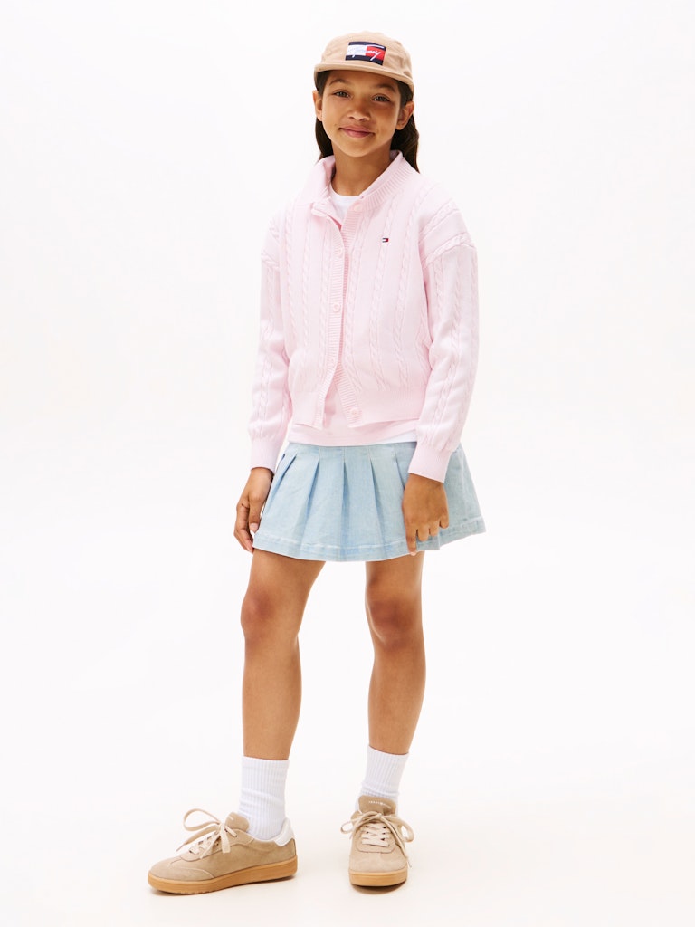 Tommy Hilfiger - Cardigan Cable Light Pink