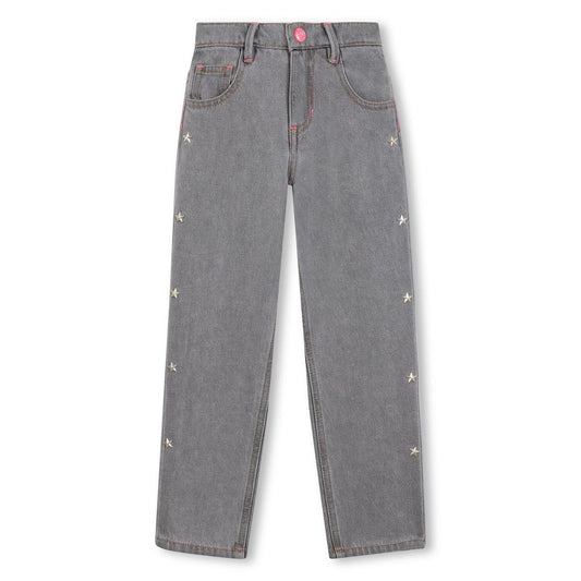 Billieblush - Gray gewone jeans met nagel