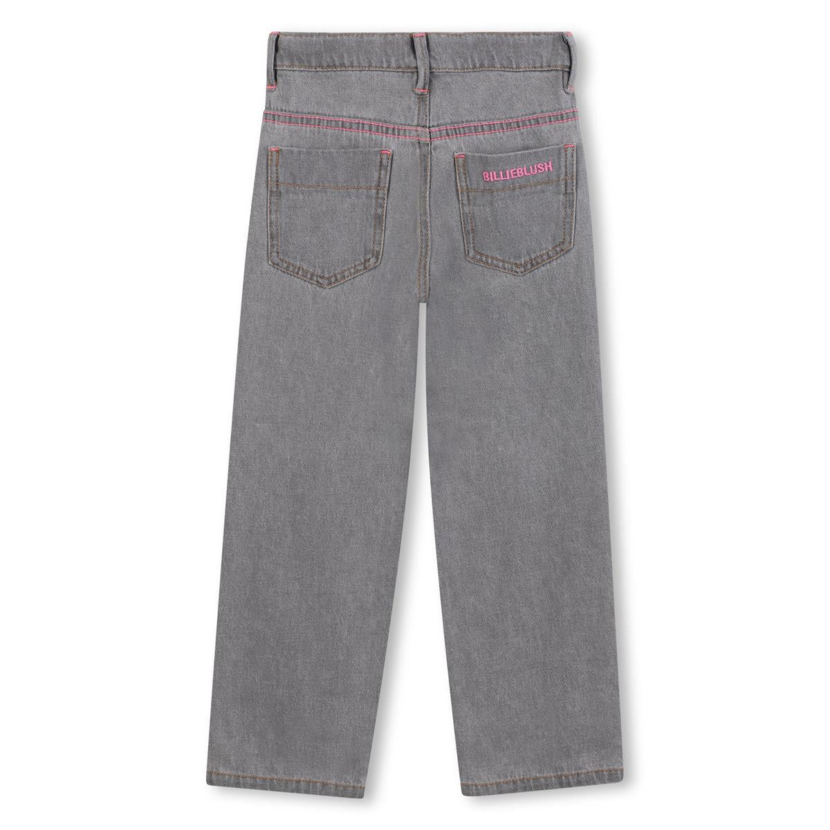 Billieblush - Gray gewone jeans met nagel