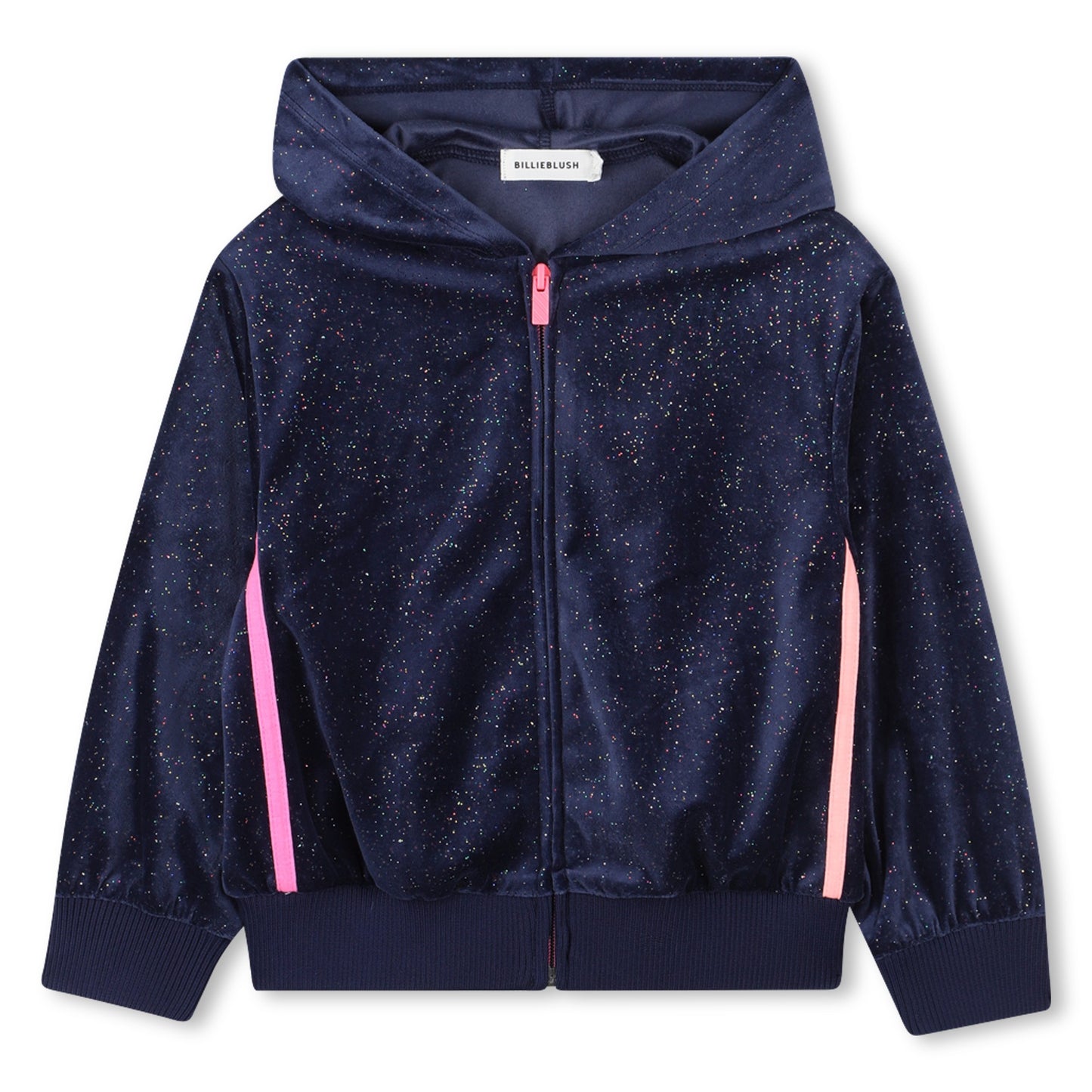 Billieblush - Navy Hooded Cardigan in Watchers