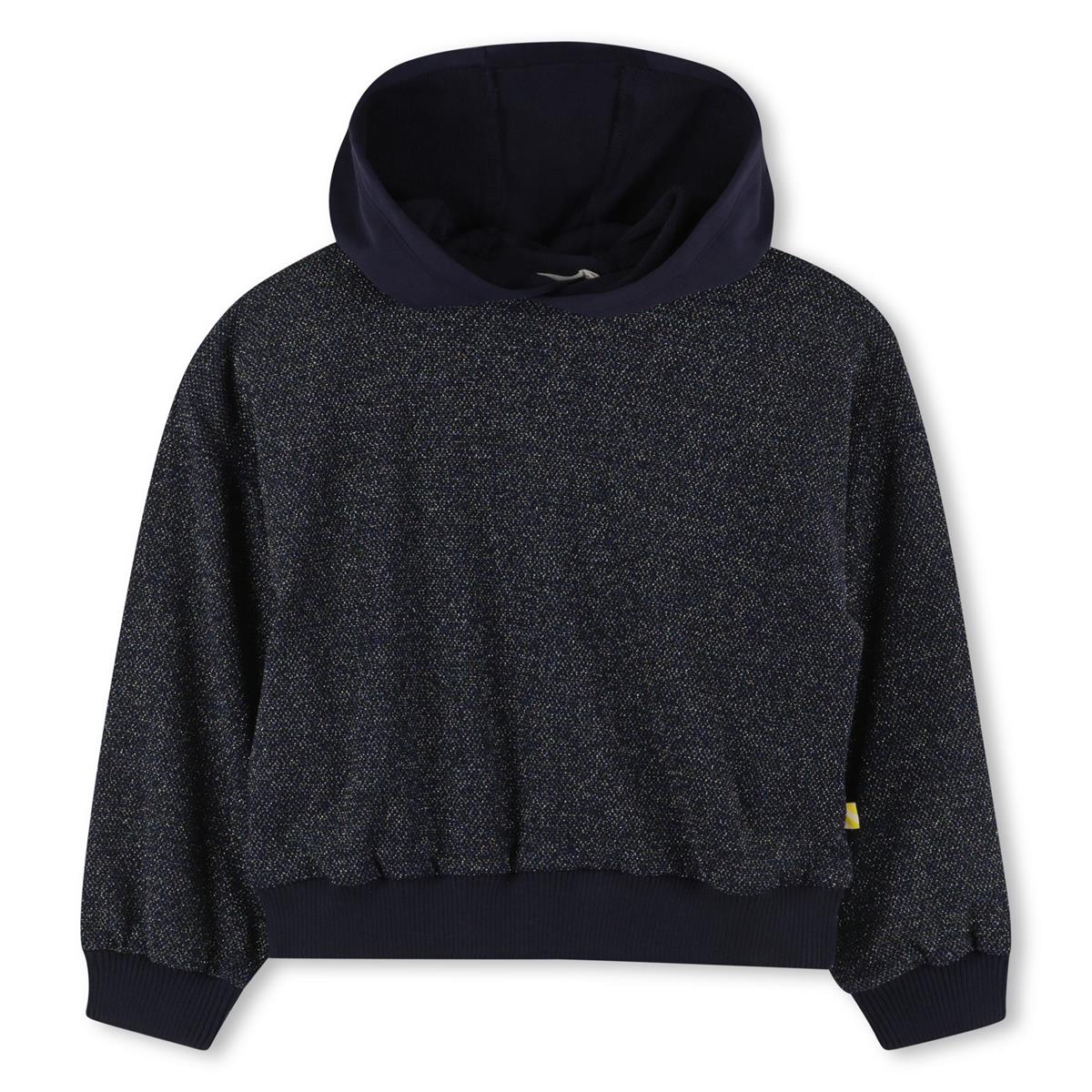 Billieblush - sudadera con capucha y alambre azul indigo brillante