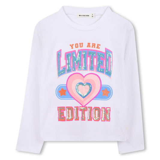 Billieblush - White T -shirt "Limited Edition"