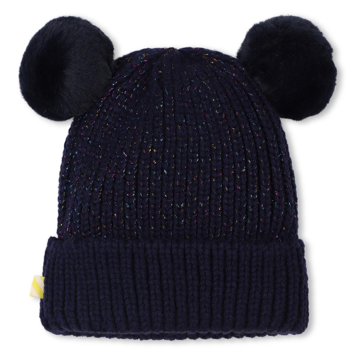 Billieblush - Indigo Blue Pompon Bonnet
