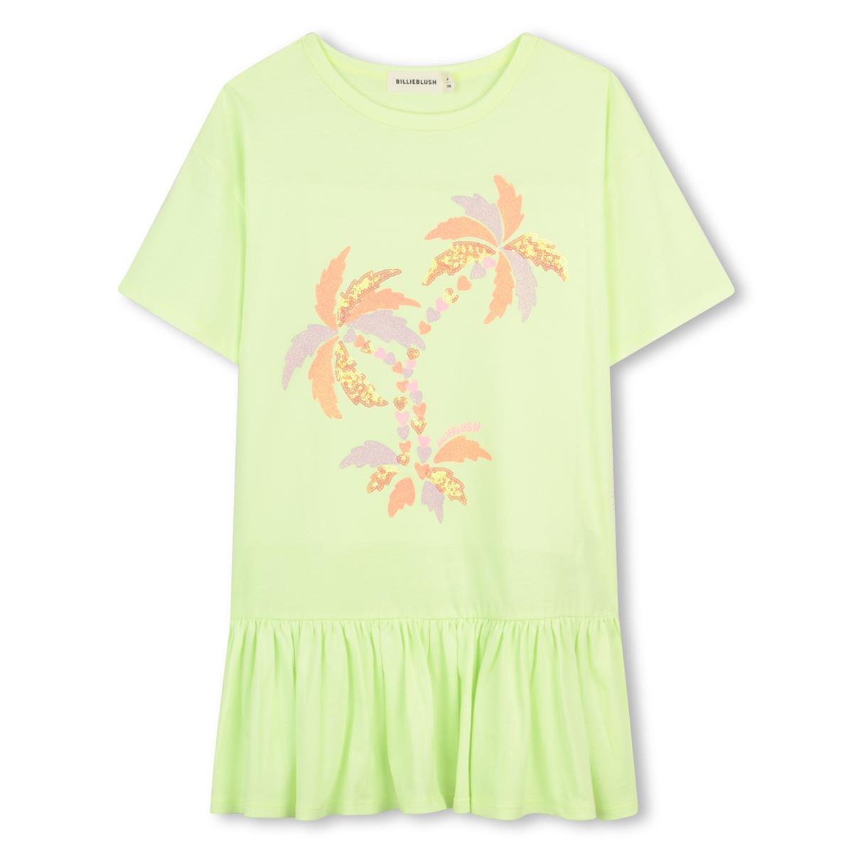 Billieblush - Robe green lemon & bas volanté