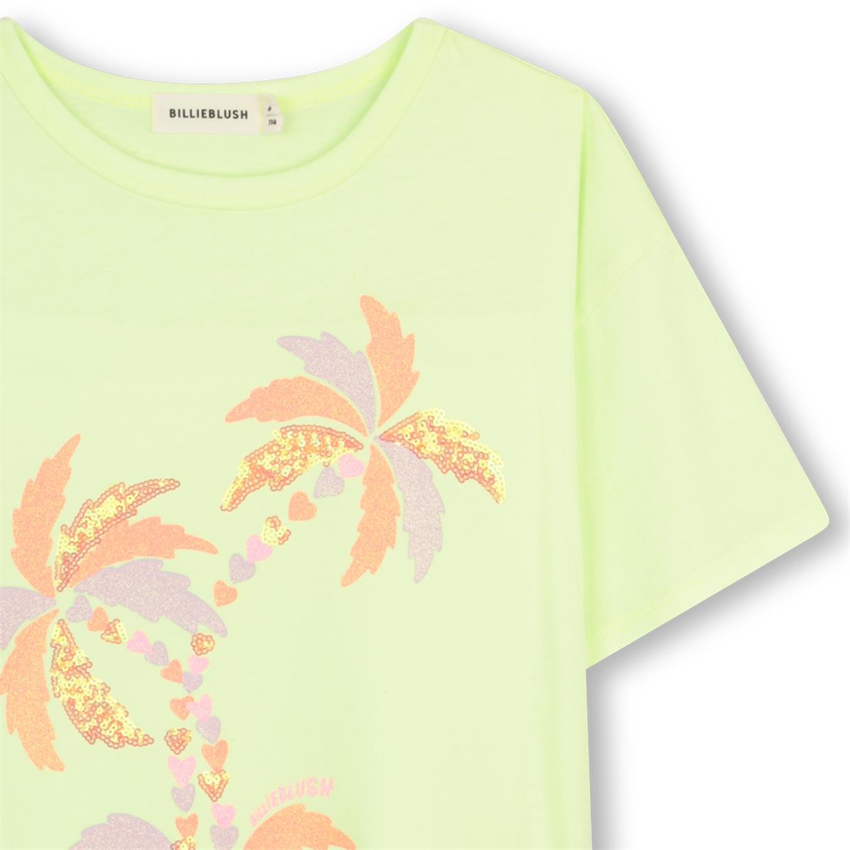 Billieblush - Robe green lemon & bas volanté