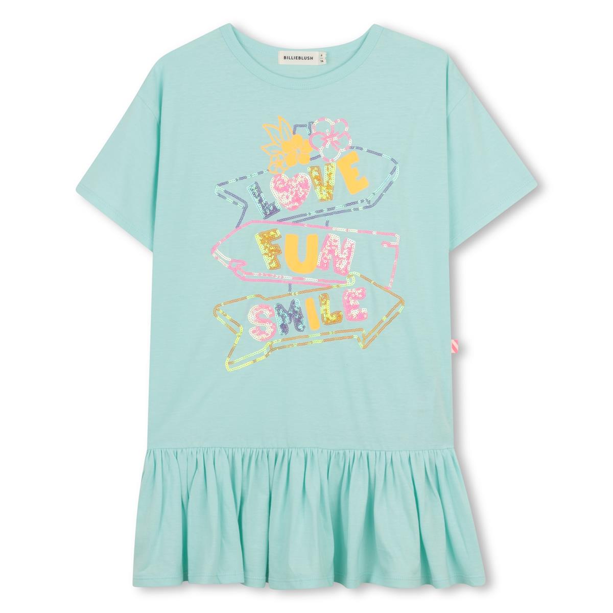 Billieblush - Robe lagon & bas volanté