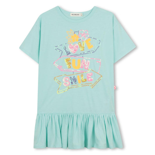 Billieblush - Lagunejurk en onderkant met ruches
