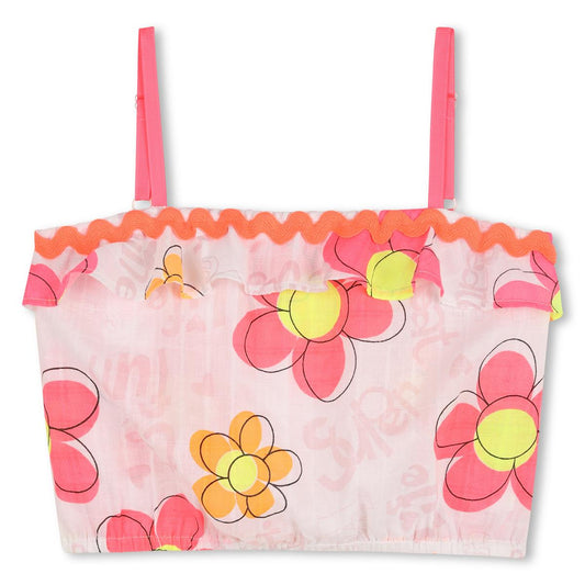 Billieblush - Cami-topje met witte bloemen